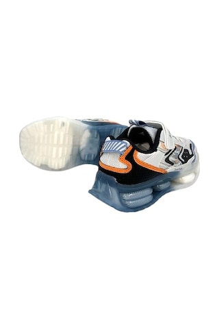 Jump 31053 Şeffaf Taban Cırtlı Çocuk Spor Ayakkabı Gri Gri