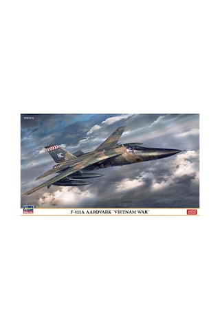 Hasegawa 2441 1/72 Ölçek, F-111a Aardvark Vietnam War Savaş Uçağı Plastik Model Kiti