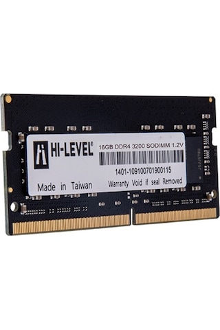 Hı-Level HLV-SOPC25600D4/16G 16 GB DDR4 3200 Mhz CL22 Notebook Ram