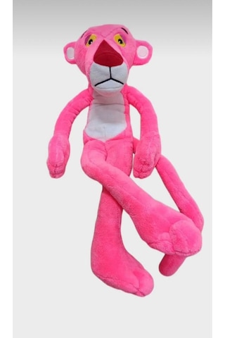 Pembe Panter 65 Cm Sevimli Ve Konforlu Uyku Yastığı Ve Sarılma Arkadaşı Dekoratif Oyuncak