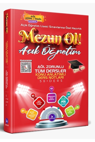 Mezun Ol Zorunlu Tüm Dersler Konu Anlatımlı Ders Notları - Açık Ö