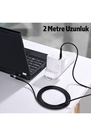 Baseus Zinc Manyetik Type-C To Dc Round (7.9X5.5Mm) Lenovo Uyumlu Lapto