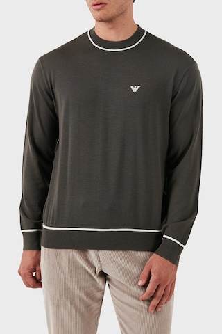 Emporio Armani Erkek Kazak 6d1mxh 1mjlz F626 Haki Haki