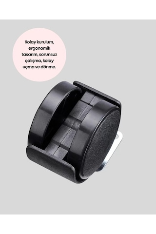 Sehpa Ve Ekipmanlar İçin 4 Cm Kilitsiz Ayak Tekli Belirtilmemiş