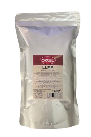 Orçel Elma Aromalı İçecek Tozu Oralet 1 KG Orçel Elma Aromalı İçecek Tozu Oralet 1 KG