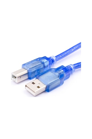 Arduino Uno - Mega Usb Kablo 50Cm Usb Yazıcı Kablosu