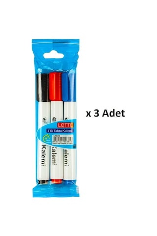 Lotte Tahta Kalemi 3'lü Set X 3 Adet Diger