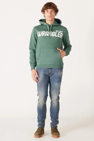 Wrangler Erkek Sweat W232257300 Yeşil