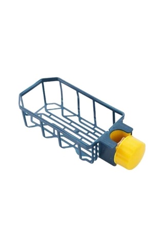 Musluk Kenarı Plastik Süngerlik Sabunluk Mutfak Düzenleyici Sünger Sabun Mutfak Organizeri 4172 Çok Renkli