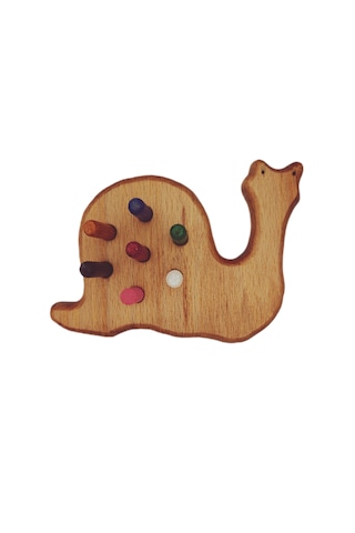 Çubuk Dizme Oyunu Ahşap Salyangoz