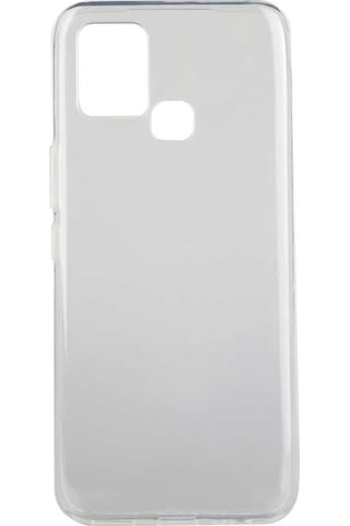 Infinix Hot 10T Kılıf Zore Süper Silikon Kılıf Renksiz