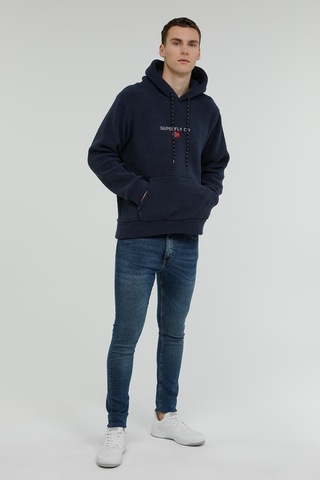 Superfly MEN KAPŞ. SWEAT Lacivert Erkek Sweatshirt Lacivert
