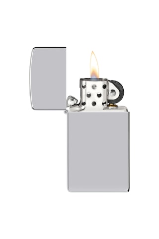 Zippo Çakmak Slim Hi Polish Chrome 1610-001407 Gri