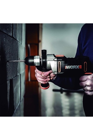 Worx WX318 810 W 13 MM Profesyonel Darbeli Matkap + 6 Adet Uç