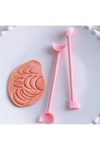 Marzipan Göz Ağız Modelleme Şeker Hamuru Şekillendirici Seti Past