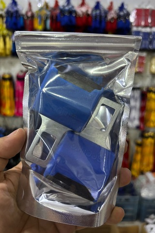 Emniyet Kemeri Uzatıcı Aparat, Evrensel Uyumlu, Mavi Renk