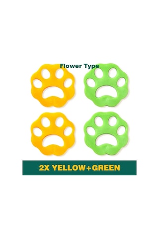 Geekyou 4'lü Evcil Hayvan Tüy Yakalayıcı, Çamaşır Makinesi Ve Kurutucuda Kedi Köpek Tüyü Temizleyici, Silikon Esnek Malzeme