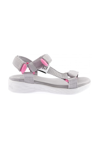Dgn 103-23y Kadin Bantli Cirtli Sandalet 103-2265-R7516 Gri