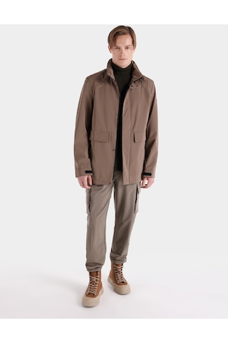 Colin's Colins Regular Fit Cep Detaylı Bej Erkek Kaban Cl1056689 Bej