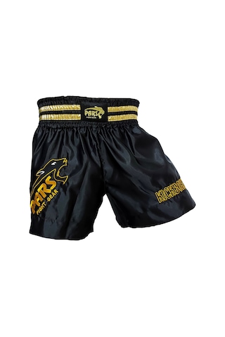 Parsspor Pars Kick Boks Şortu Nakışlı Siyah