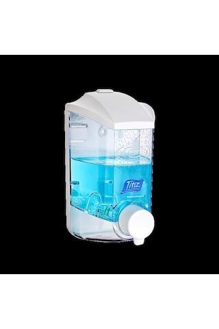 Titiz Tp-293 Hazneli Sıvı Sabunluk - Sıvı Sabun Dispenseri - Şampuan Aparatı - 1000 Ml. - Şeffaf