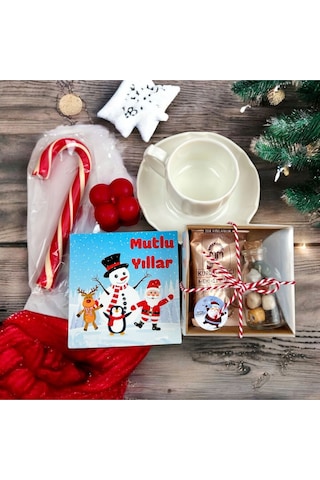 Yılbaşı Hediye Kutusu -yeni Yıl Hediyeliği Kutu