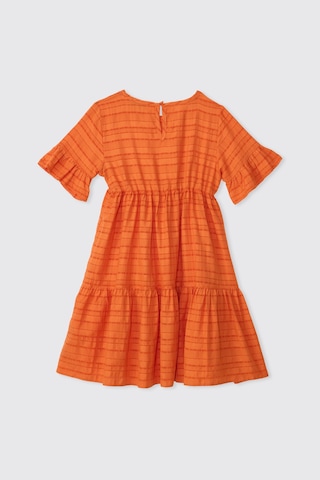 Panço Kız Çocuk Oranj Elbise 2611gk26050 Turuncu