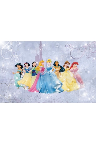 Prensesler Kız Çocuk Odası Duvar Kağıdı (397455474)