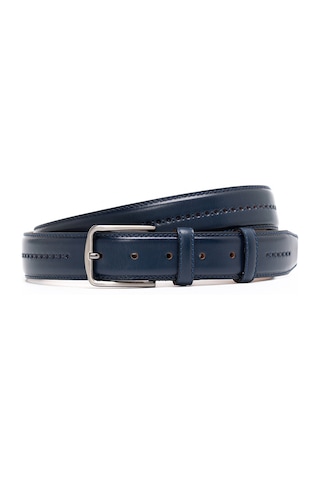 Lacivert Erkek F-034-55 Grande Klasik Kemer Genişlik 3.5 Cm