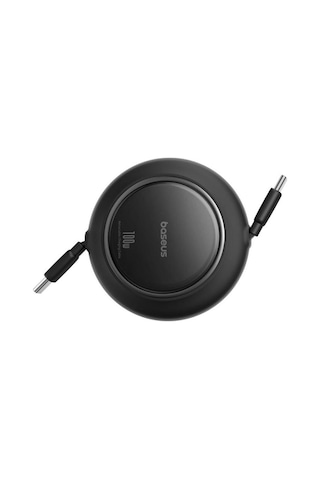 Baseus Free2pull Mini Kablo Usb-c 100w - Siyah