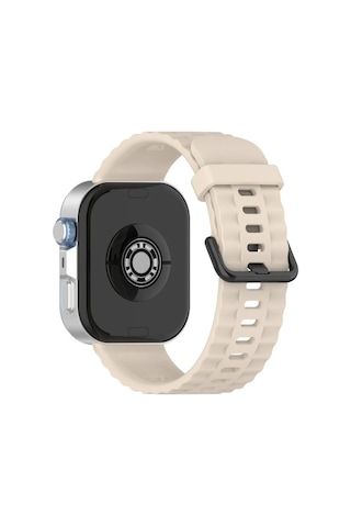 Tedar Huawei Watch Fit 3 Klasik Kordon Saat Değildir - Bej Najmaddin