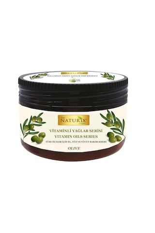 Naturix Değerli Yağlar Serisi Zeytinyağlı Özlü El Yüz Vücut Kremi 250 ML