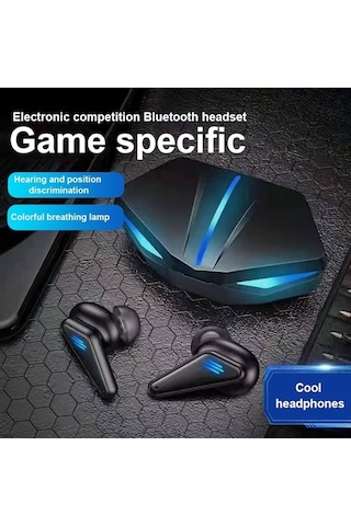 Lebihmurah K55 TWS Bluetooth 5.0 Kablosuz Mikrofonlu Kulak İçi Kulaklık