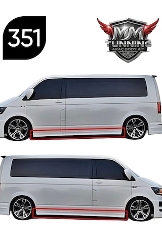 Mmtunning Volkswagen Transporter T8 Yan Marşpiyel Takımı (KISA ŞASE) Mmtunning Volkswagen Transporter T8 Yan Marşpiyel Takımı (KISA ŞASE)