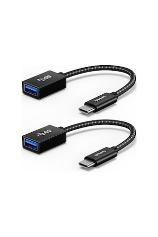 Usb C - Usb A 3.0 Adaptör Otg Thunderbolt 2'li Paket