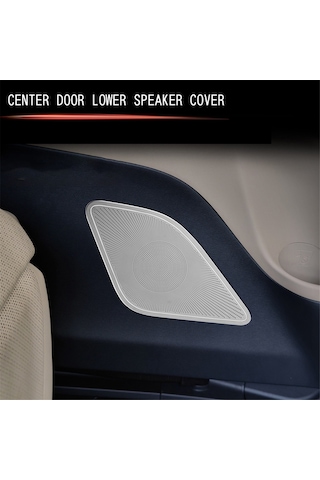Toyota Alphard 2023 Orta Kapı Hoparlör Kapağı İç Gümüş