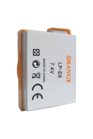 Lp-E8 Batarya Canon Eos 550D 600D 650D 700D Uyumlu Lpe8 Pil