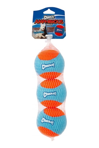 Chuckit Suda Batmayan Üçlü Köpek Topu 6.5 CM