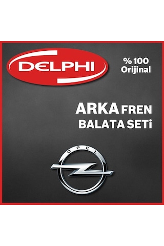 Opel Astra J Delphi Arka Fren Balata Takımı