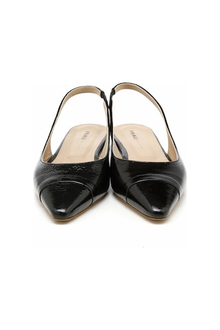Sandalet Kadın 80k0 Frau Naplack Black Siyah