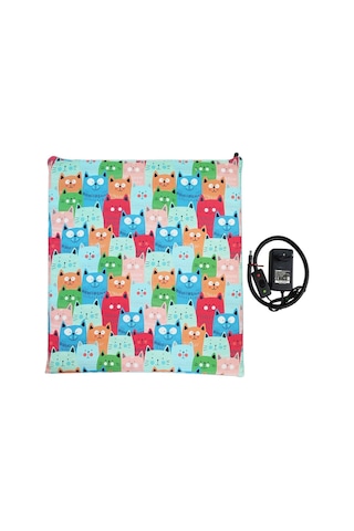 Isıtıcılı Minder Kedi Köpek Minderi Isıtıcılı Kedi Minderi Isıtıcı Pad 12volt 45x45cmx4cm