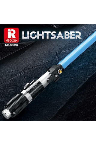 Reobrix 99010 Işın Kılıcı Mavi Yaratıcı Yapı Blok Seti Building Blocks Lightsaber - 629 Parça