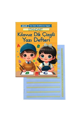Kılavuz Dik Çizgili Güzel Yazı Defteri Orta Boy Fatih Jumbo Kurşun Kalem Sınav Silgisi Kalemtraş Yeni Müfredat Yazı
