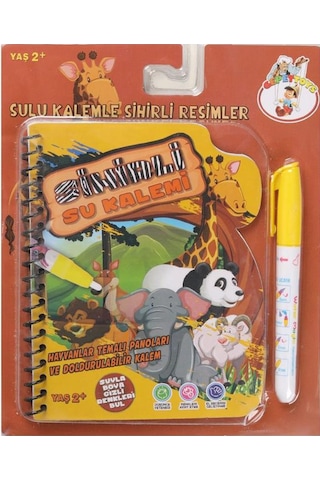 Orman Alemi Water Painting Sihirli Sulu Kalem İle Boyama Kitabı