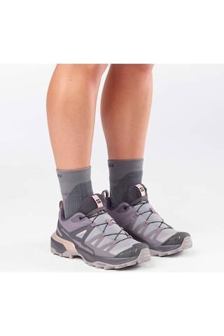 Salomon X Ultra 360 W Gull/nine Iron/shadow Gray Kdn Outdoor Ayakkabı L49103900 Mor - Gri