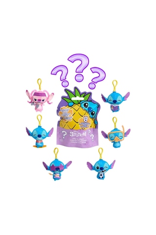Stitch Klipsli Pelüş Anahtarlık Sürpriz Paket Ttc33000