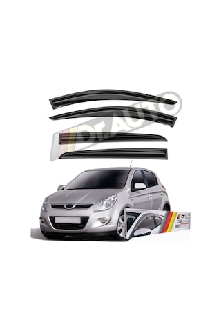Hyundai İ20 2009-2014 Arası Cam Rüzgarlığı 4lü