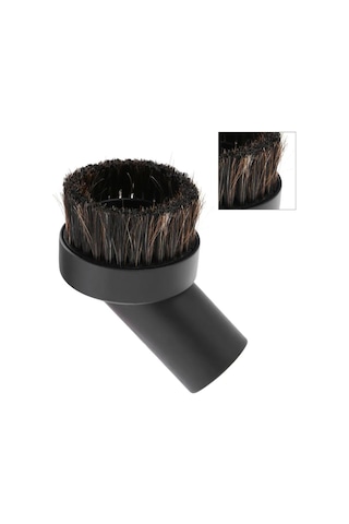 Yunboo 32 Mm Evrensel Elektrik Süpürge Yedek Fırça - At Kuyruğu Tüyü, Kuru Temizlik İçin Dayanıklı Plastik Siyah