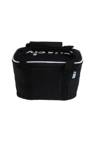 Homyl Yalıtımlı Öğle Yemeği Buz Torbası Tote Siyah Siyah