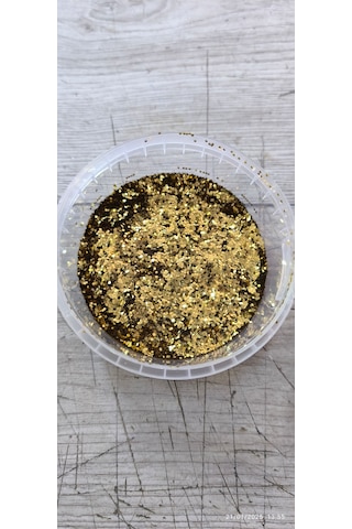 Boya İçerisine Katılan Sim Büyük Kesim Altın Sarı 50 Gr